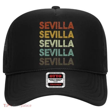 Retro Sevilla Spain 80s Style Hat