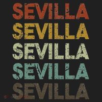 Retro Sevilla Spain 80s Style Hat thumb 2