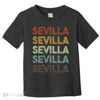 Retro Sevilla Spain 80s Style Toddler T-Shirt thumb 0