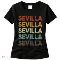 Retro Sevilla Spain 80s Style Women's T-Shirt thumb 0