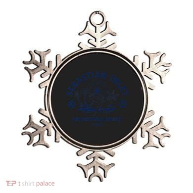 Retro Surfing Sebastian Inlet Melbourne Beach Florida Surf Ornament