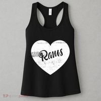 Rams School Sports Fan Team Spirit Cute Heart Women's Tank Top thumb 3