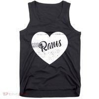 Rams School Sports Fan Team Spirit Cute Heart Tank Top thumb 0