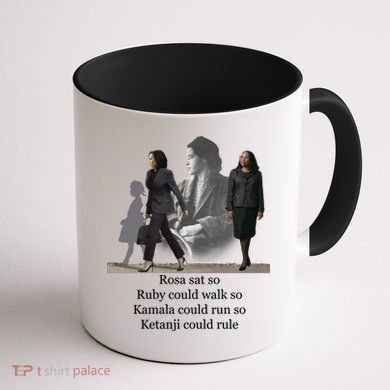 Rosa Sat So Ruby Could Walk So Kamala Could Run So Ketanji Could Rule Coffee Mug back