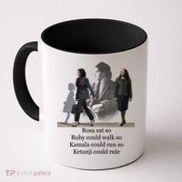 Rosa Sat So Ruby Could Walk So Kamala Could Run So Ketanji Could Rule Coffee Mug thumb 0