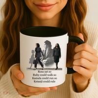 Rosa Sat So Ruby Could Walk So Kamala Could Run So Ketanji Could Rule Coffee Mug thumb 3