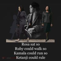 Rosa Sat So Ruby Could Walk So Kamala Could Run So Ketanji Could Rule Polo thumb 3