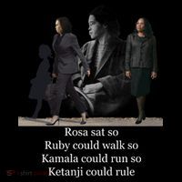 Rosa Sat So Ruby Could Walk So Kamala Could Run So Ketanji Could Rule Visor thumb 3