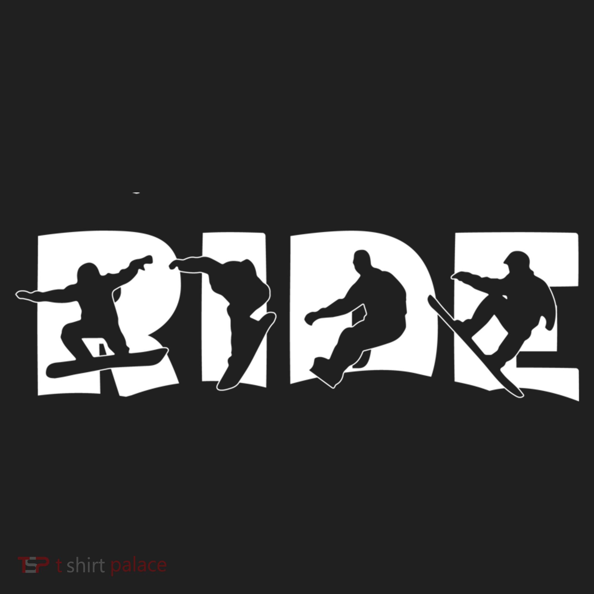 RIDE Snowboard, Silhouette Snowboarding Tumbler