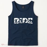 RIDE Snowboard, Silhouette Snowboarding Tank Top thumb 2