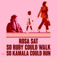 Rosa Sat So Ruby Could Walk So Kamala Could Run Kamala Harris 2024 Mousepad thumb 1