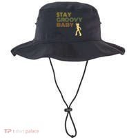 Retro Seventies Stay Groovy Baby Disco Dancing Bucket Hat thumb 0