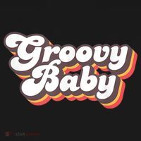 Retro Seventies Style Groovy Baby 70s Fancy Dress Long Sleeve Shirt thumb 2