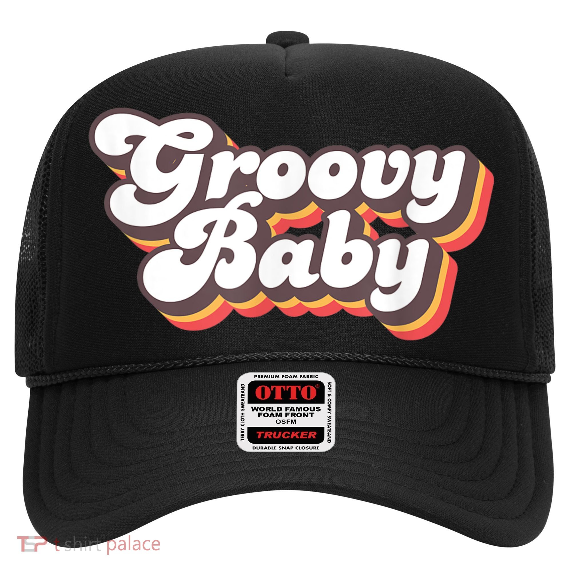 Retro Seventies Style Groovy Baby 70s Fancy Dress Hat