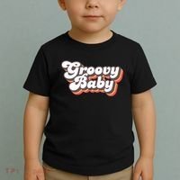 Retro Seventies Style Groovy Baby 70s Fancy Dress Toddler T-Shirt thumb 2