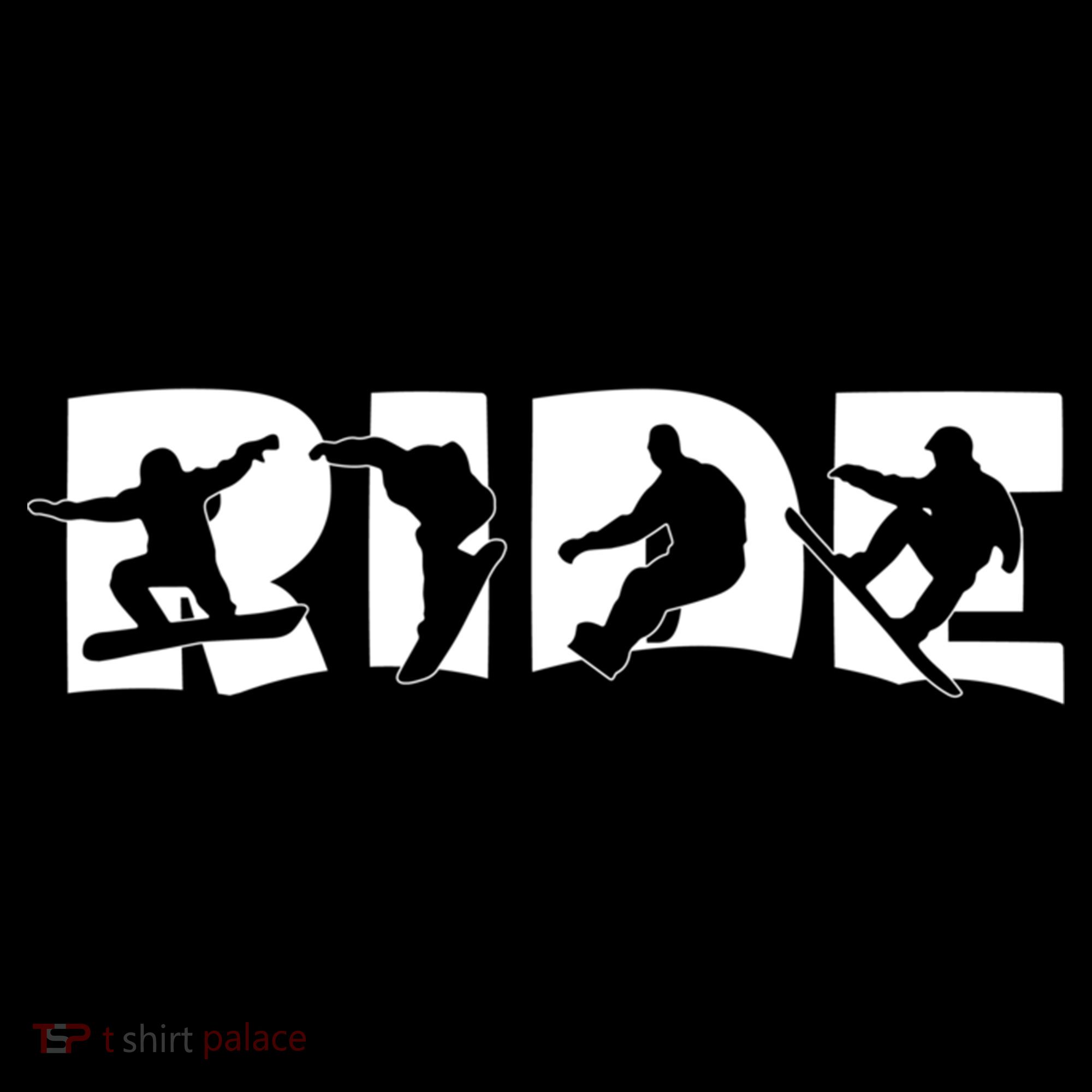 Ride Snowboard Snowboarder Gift Christmas Snowboarding Gift Ornament