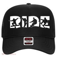 Ride Snowboard Snowboarder Gift Christmas Snowboarding Gift Hat thumb 0
