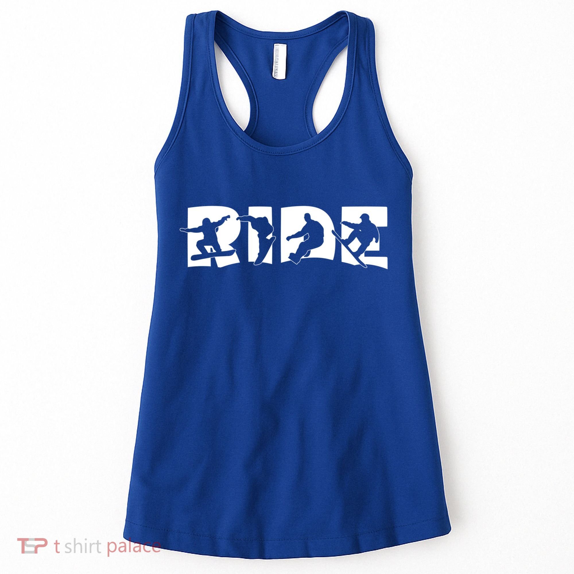 Ride Snowboard Snowboarder Gift Christmas Snowboarding Gift Women's Tank Top