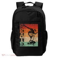 Retro Skate Skateboarder Skateboard Skateboarding Skater Backpack thumb 0