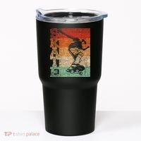 Retro Skate Skateboarder Skateboard Skateboarding Skater Tumbler thumb 0