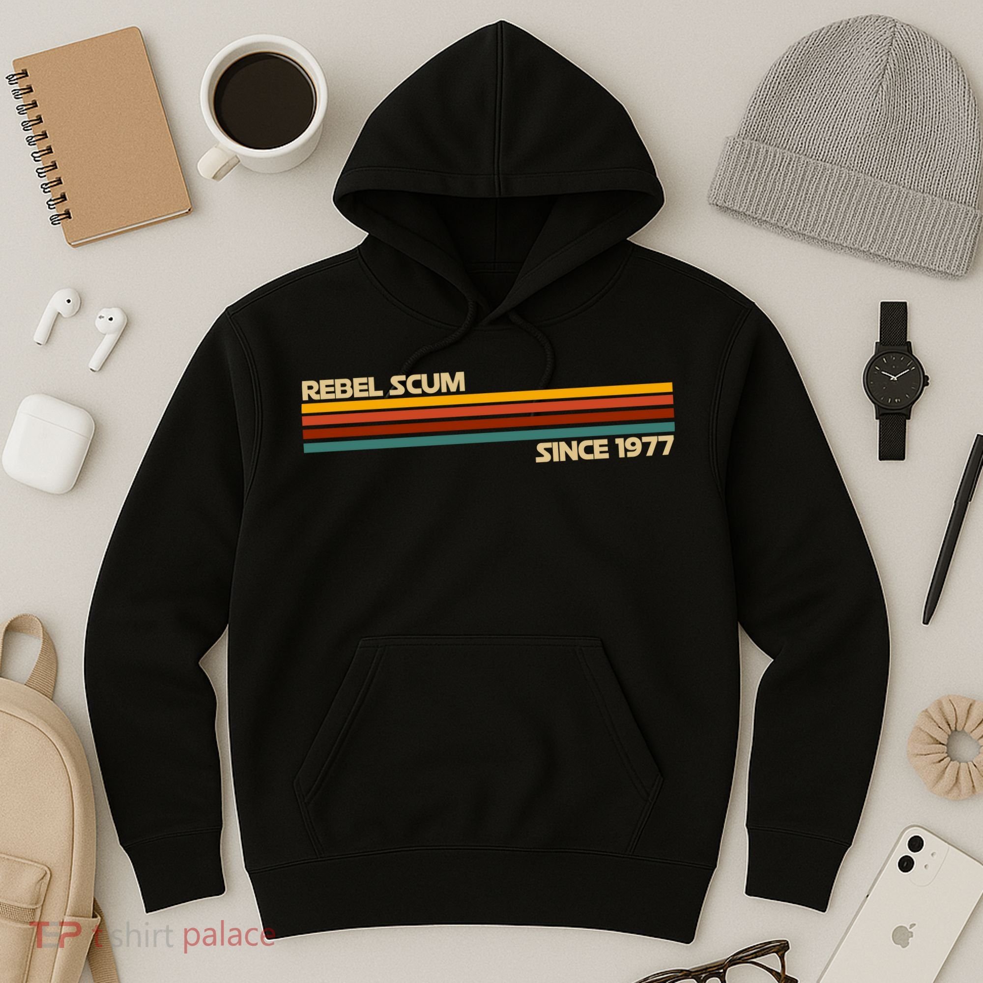 Rebel Scum Since 1977 Hoodie