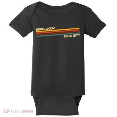 Rebel Scum Since 1977 Baby Bodysuit