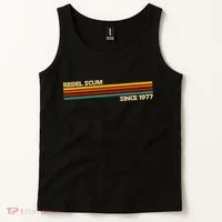 Rebel Scum Since 1977 Tank Top thumb 2