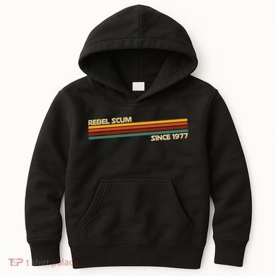 Rebel Scum Since 1977 Kids Hoodie