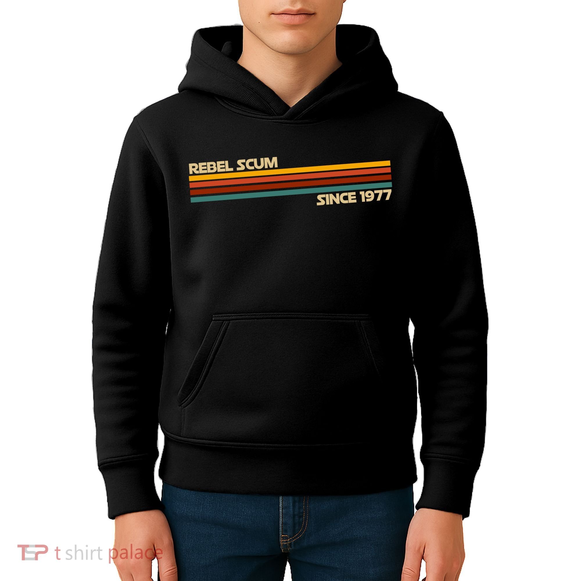 Rebel Scum Since 1977 Kids Hoodie