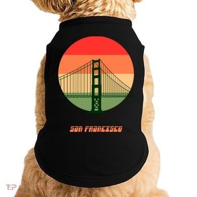 Retro Sun San Francisco Doggie Tank