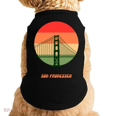 Retro Sun San Francisco Doggie Tank