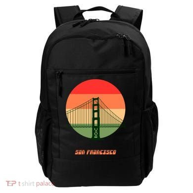 Retro Sun San Francisco Backpack