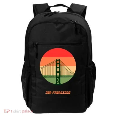 Retro Sun San Francisco Backpack