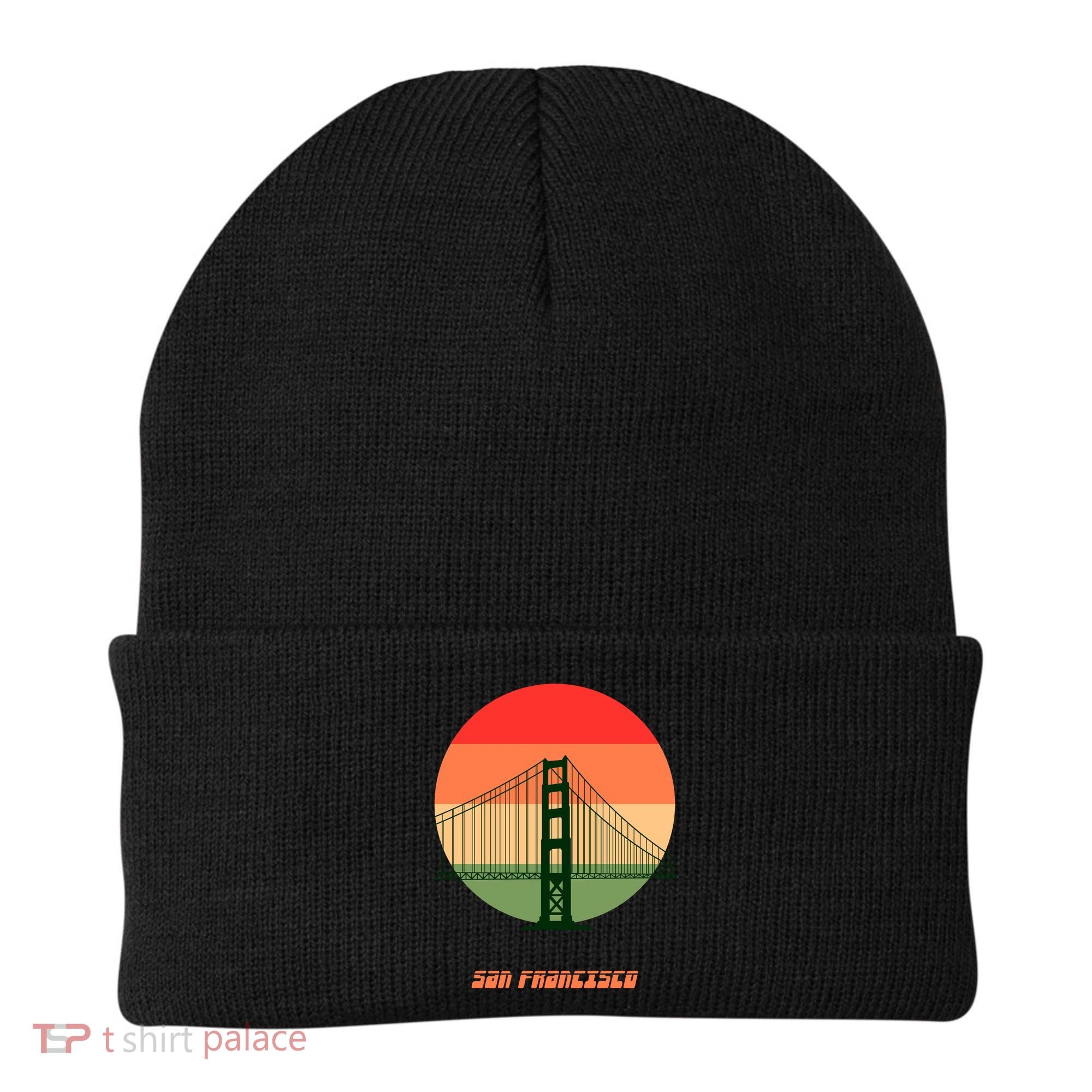 Retro Sun San Francisco Beanie