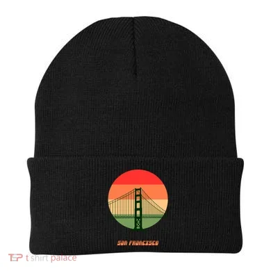 Retro Sun San Francisco Beanie