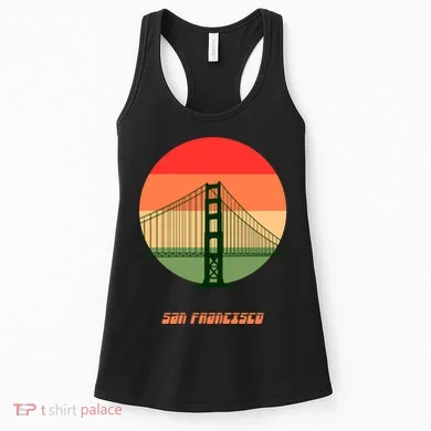 Retro Sun San Francisco Women's Tank Top
