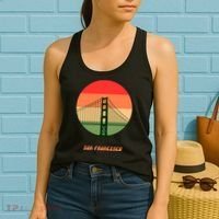 Retro Sun San Francisco Women's Tank Top thumb 2