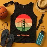 Retro Sun San Francisco Tank Top thumb 4