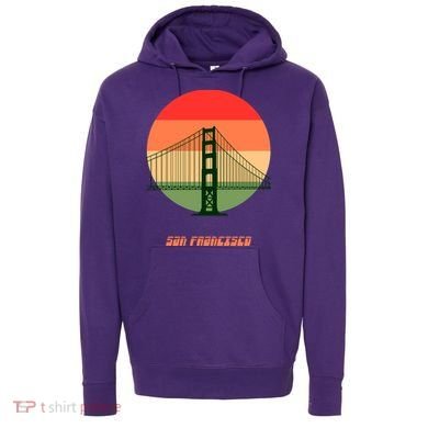 Retro Sun San Francisco Hoodie