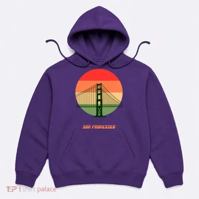 Retro Sun San Francisco Hoodie
