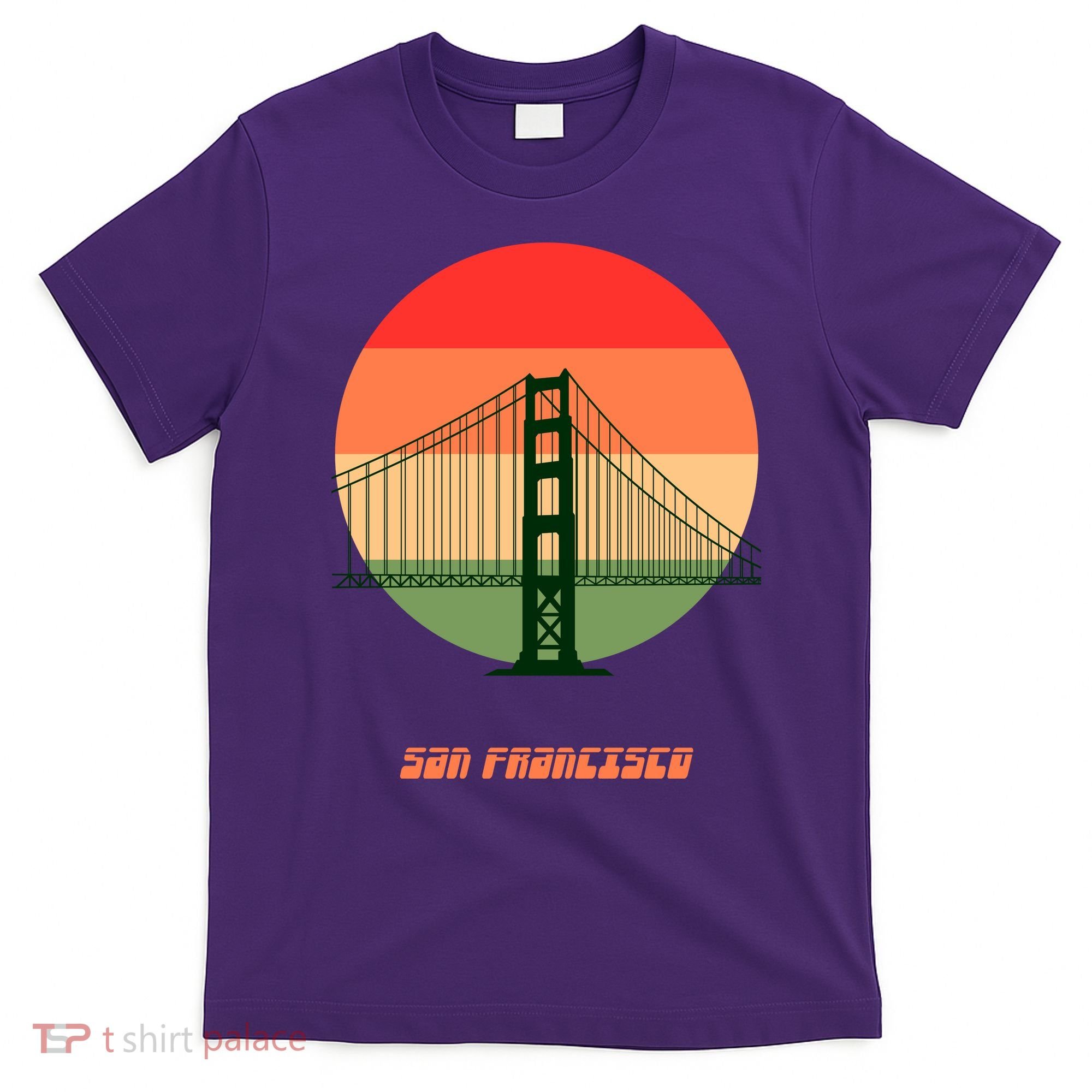 Retro Sun San Francisco T-Shirt