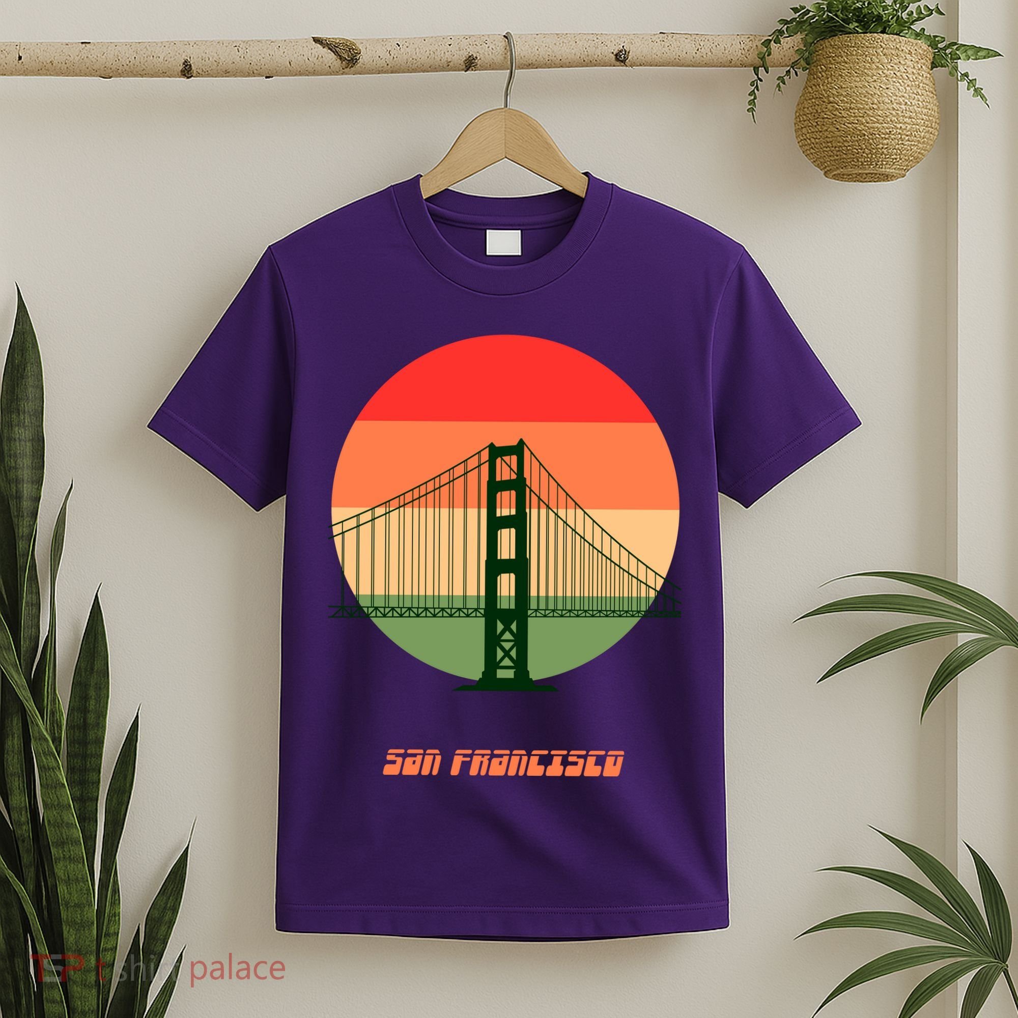 Retro Sun San Francisco T-Shirt