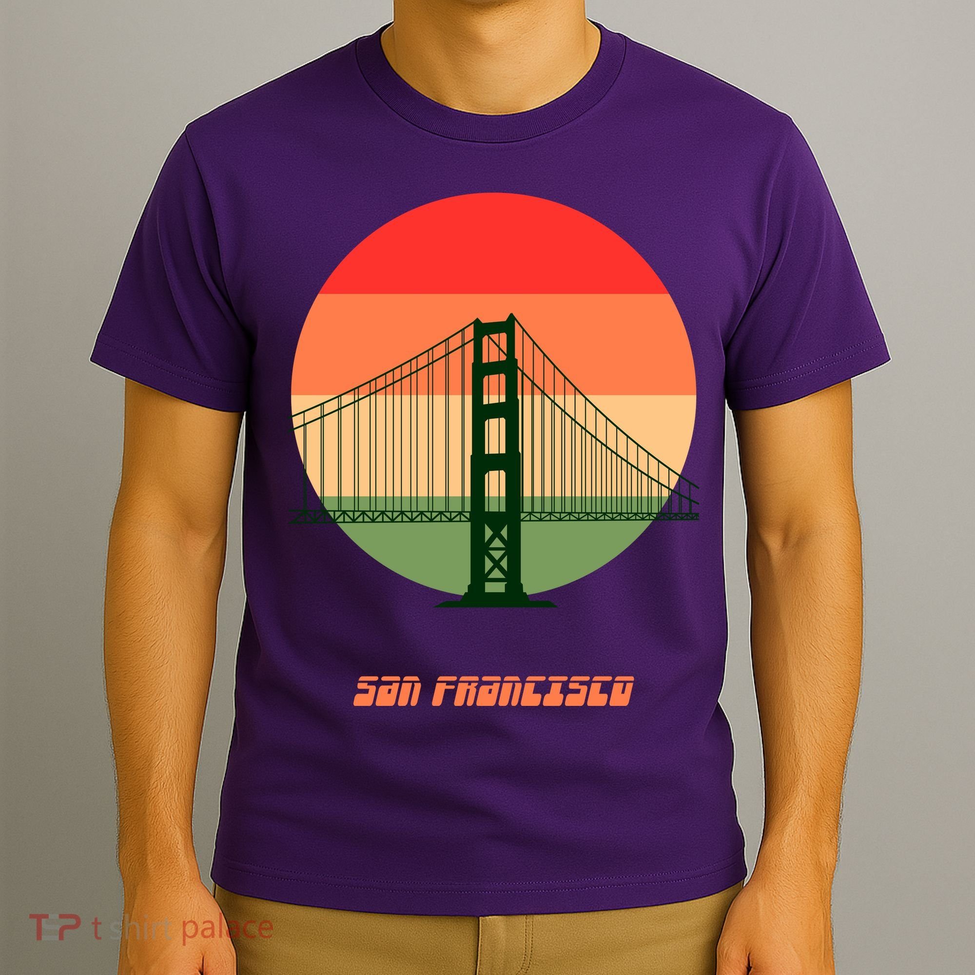 Retro Sun San Francisco T-Shirt