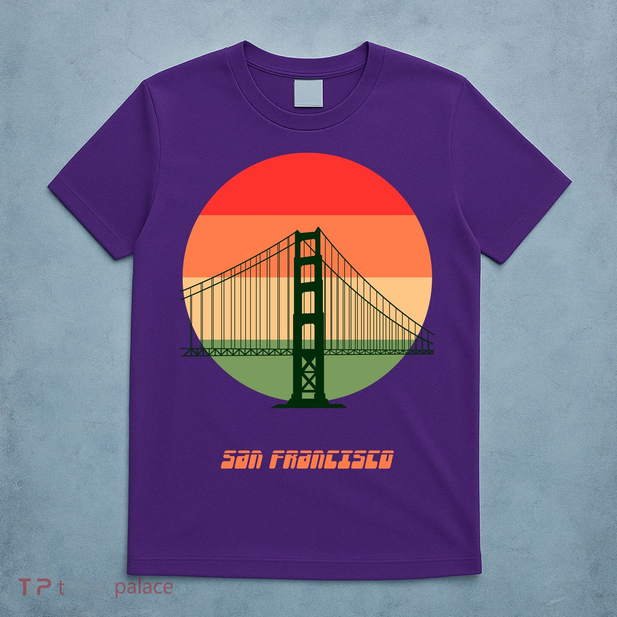 Retro Sun San Francisco T-Shirt
