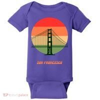 Retro Sun San Francisco Baby Bodysuit thumb 0