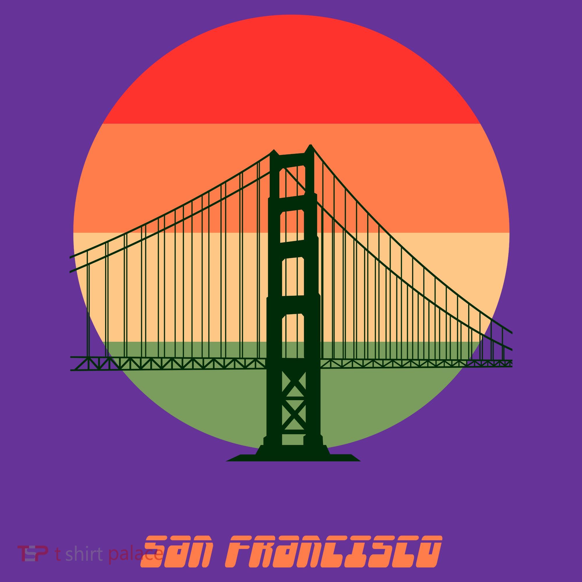 Retro Sun San Francisco Hat