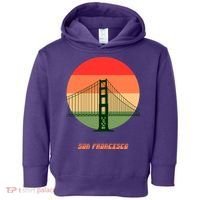 Retro Sun San Francisco Toddler Hoodie thumb 0