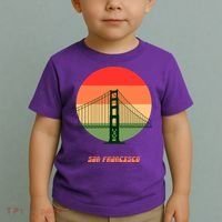 Retro Sun San Francisco Toddler T-Shirt thumb 2