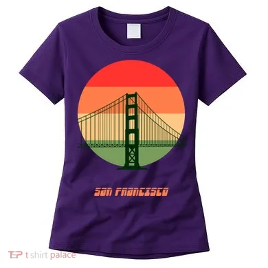 Retro Sun San Francisco Women's T-Shirt