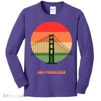 Retro Sun San Francisco Kids Long Sleeve Shirt thumb 0